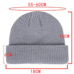 Dimensions du bonnet Docker en tricot