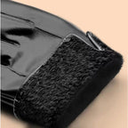 Doublure chaude en polaire des gants en cuir