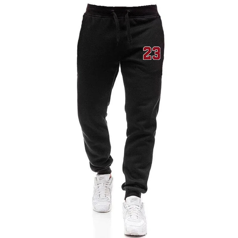 Men's jogger sweatpants in black